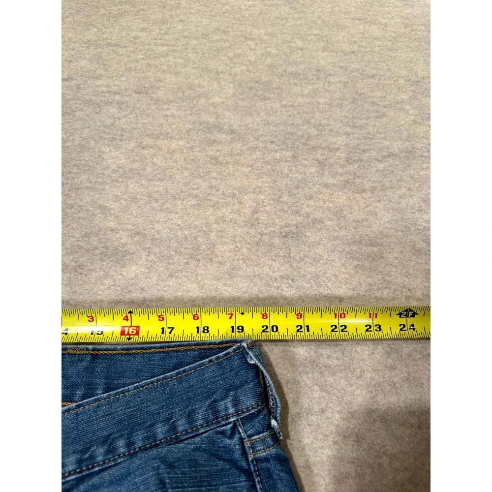 Vintage Levis 501 Original Straight Leg Jeans Mens 42x32 Blue Denim Distressed